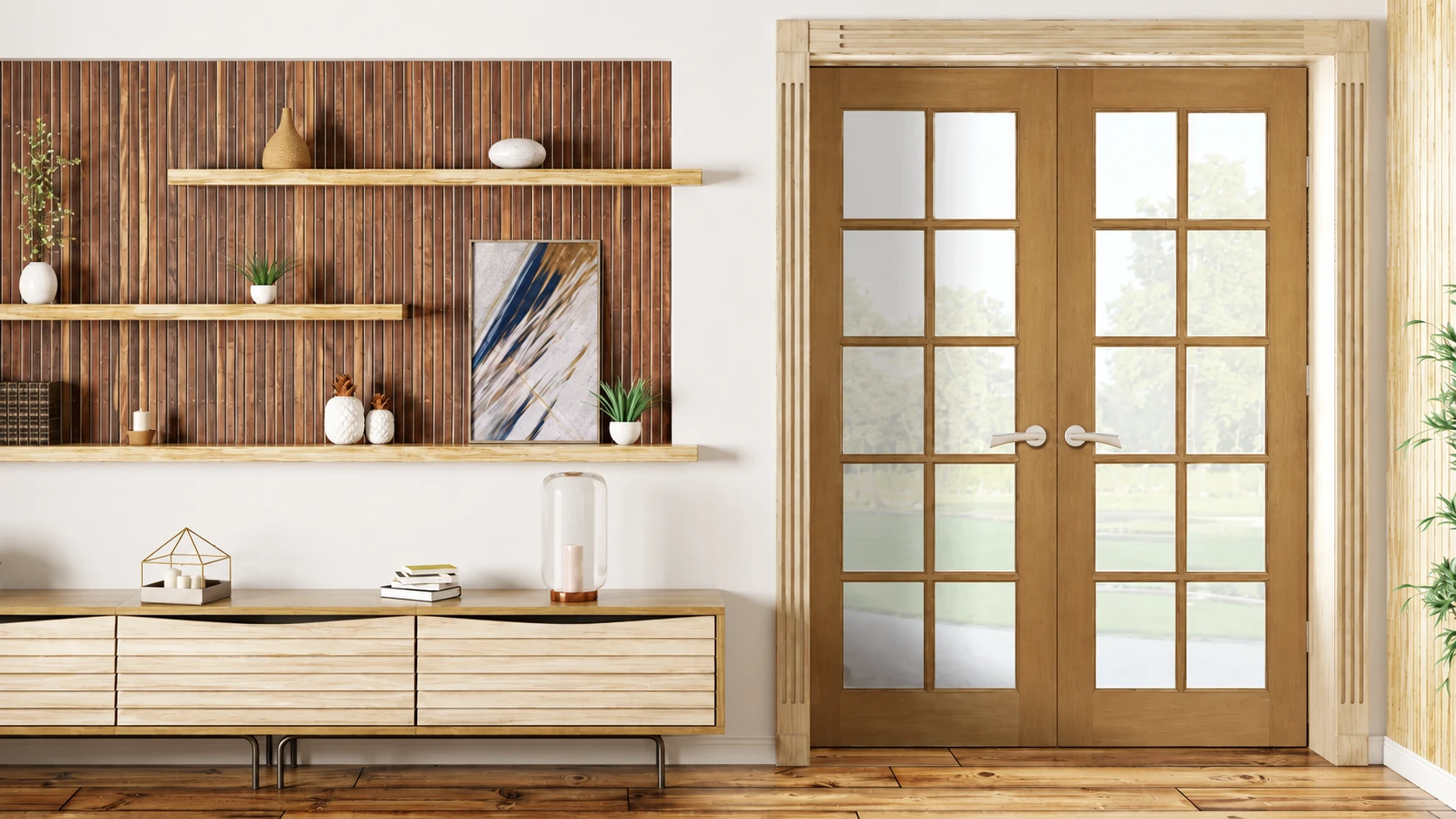 Agora timber door craftsmanship